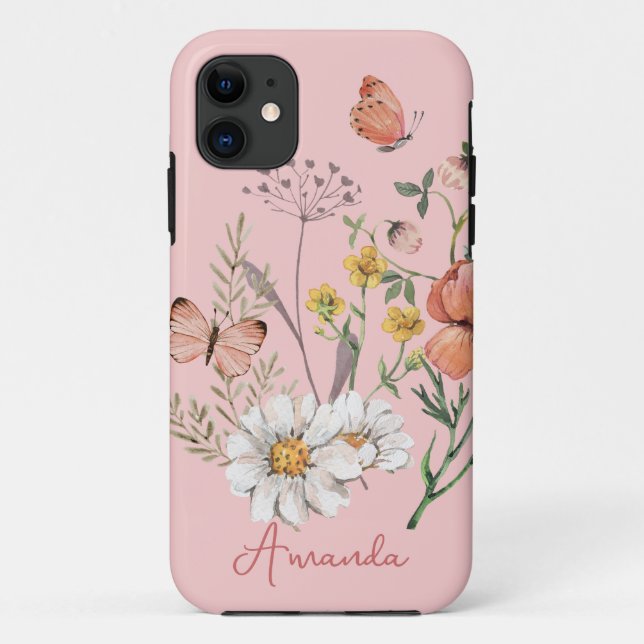 Coques Case-Mate iPhone Boho Floral (Dos)