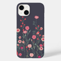 Boho floral foncé