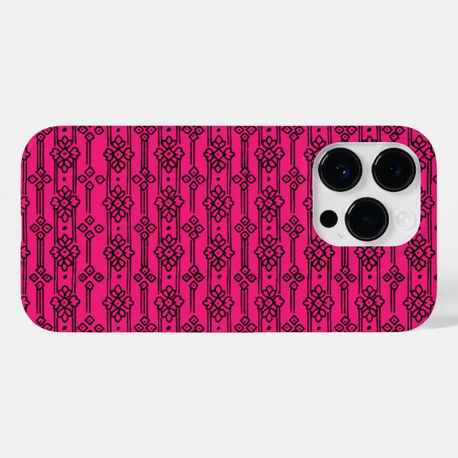Coques Case-Mate iPhone Boho India Block Print (Verso (horizontal))