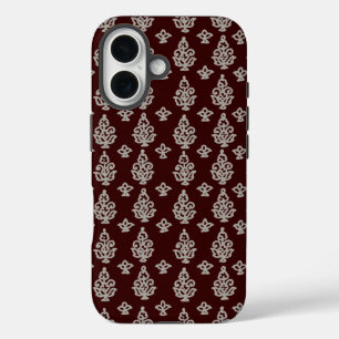 Coque Pour iPhone 16 Boho India Block Print