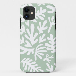 Case-Mate iPhone Case Boho Matisse Formes Botaniques Motif Vert