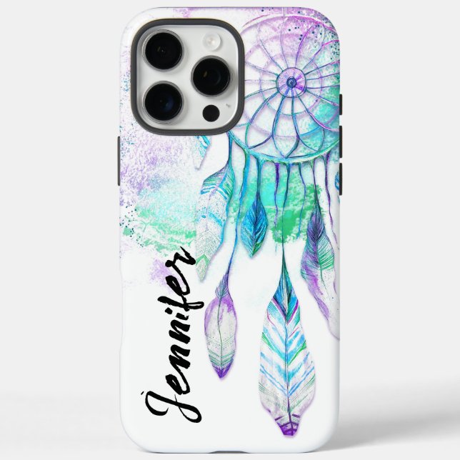 Coques Case-Mate iPhone Boho Native American Dreamcatcher (Verso)