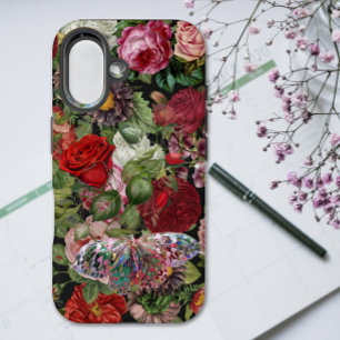 Coque Pour iPhone 16 Boho Roses 2
