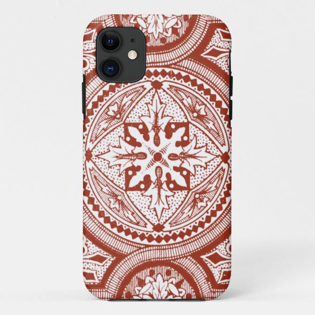 Coques Case-Mate iPhone Bois de graveur IV de cinabre (Dos)