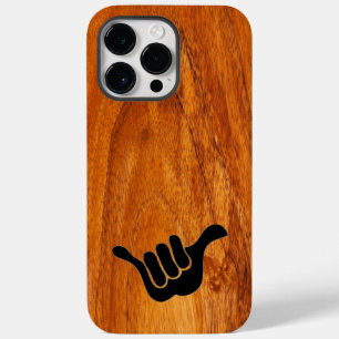 Coque Pour Pour iPhone 14 Pro Max Bois de Koa