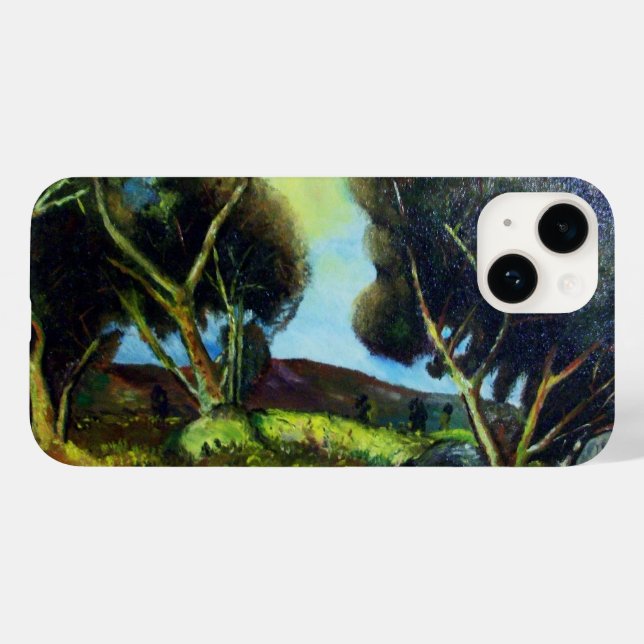 Coques Case-Mate iPhone BOIS DE PINÈDE DANS LE Paysage TOSCANE (Verso (horizontal))
