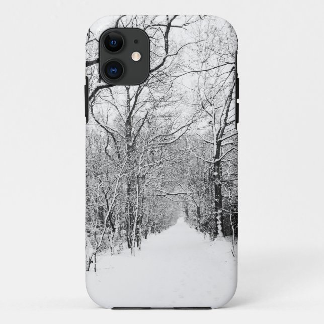 Coques Case-Mate iPhone Bois d'hiver froid (Dos)
