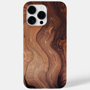 Coque Pour Pour iPhone 14 Pro Max Bois en mouvement Motif Rustique Naturel Élégant
