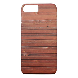 Coque iPhone 8 Plus/7 Plus Bois en rouge suédois