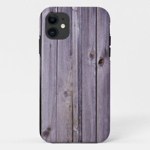 Coque iPhone 11 Bois pourpre