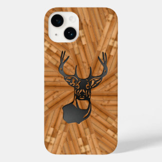 Coque Pour iPhone 14 Bois - Queue blanche Buck Deer