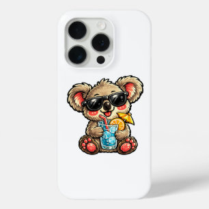 Coque iPhone 15 Pro Boisson Cool Koala