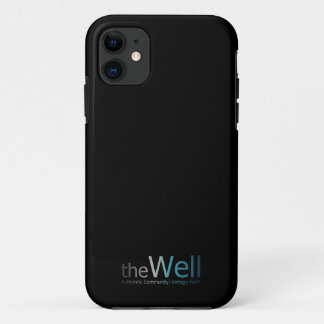 Case-Mate iPhone Case Boîte de téléphone noire avec le logo The Well