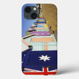 Coques Pour iPhone Boîtes de bain, plage de Middle Brighton, Port