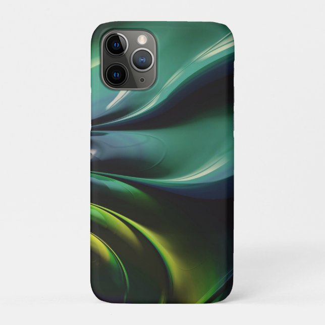 Coques Case-Mate iPhone Boîtes de téléphone à balayage vert (Dos)