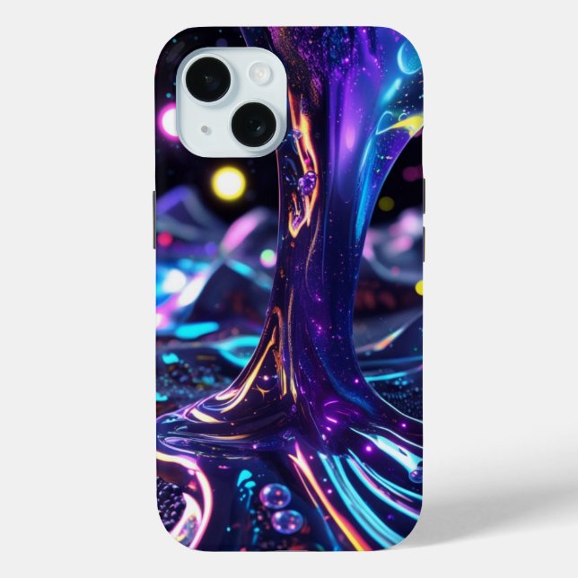 Coques Case-Mate iPhone Boîtes de téléphone Cosmic & Liquid Art (Verso)