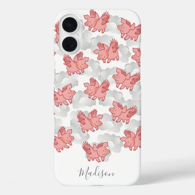 Coques Case-Mate iPhone Boîtes de téléphone de nom personnalisées Flying P (Verso)
