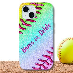 Coque Pour iPhone 15 Boîtes de téléphone de softball, plus anciennes au