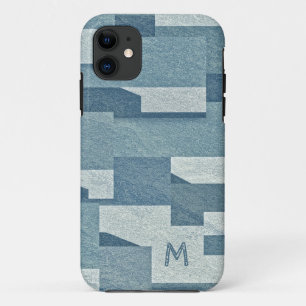 Etui iPhone Case-Mate Boîtes de téléphone monogramme personnalisées "Blu
