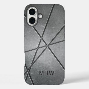 iPhone 16 Plus Case Boîtes de téléphone monogramme sur mesure pour Mot