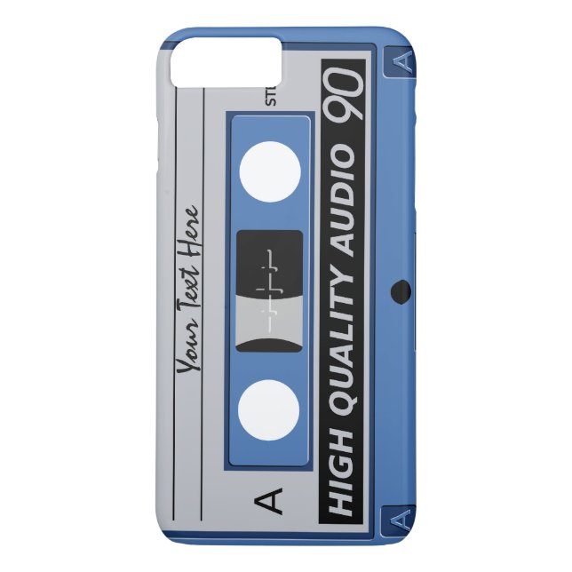 Coques Case-Mate iPhone Boîtes de téléphone personnalisées Retro Cassette (Dos)