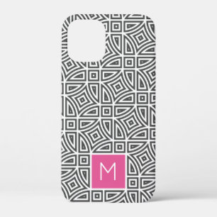 Case-Mate iPhone Case Boîtes téléphoniques Abstrait monogramme personnal