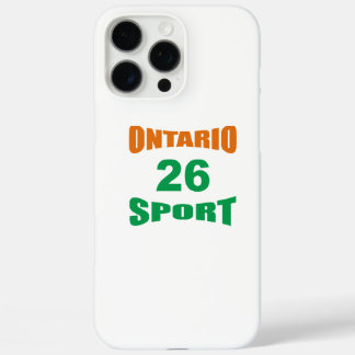 Coques iPhone 16 Pro Max Boîtier Apple iPhone16 Pro Max ONTAQRIO SPORT 26