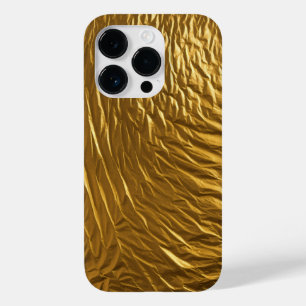 Coque Pour iPhone 14 Pro Boîtier Apple iPhone 14 Pro aux teintes dorées