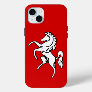 Coque iPhone 15 Mini Boîtier Apple iPhone 15 Plus, drapeau du comté de 