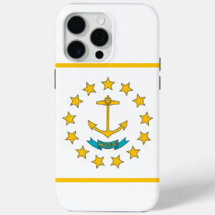 Coque iPhone 15 Pro Max Boîtier Apple iPhone 15 Pro Max, Drapeau de Rhode