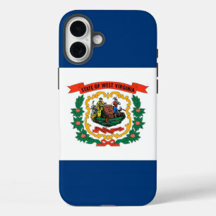Coques iPhone 16 Plus Boîtier Apple iPhone 16 Plus, drapeau de Virginie-