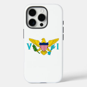 Coques iPhone 16 Pro Boîtier Apple iPhone 16 Pro, drapeau des îles Vier
