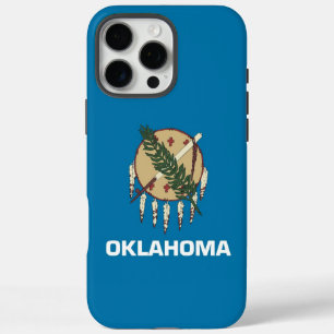 Coques iPhone 16 Pro Max Boîtier Apple iPhone 16 Pro Max, drapeau de l'Okla