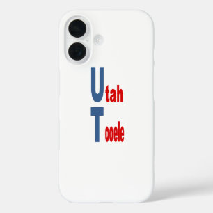 Coque Pour iPhone 16 Boîtier Apple iPhone 16 TOURISME UTAH