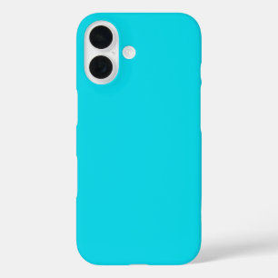 Coque Pour iPhone 16 Boîtier Aqua Blue