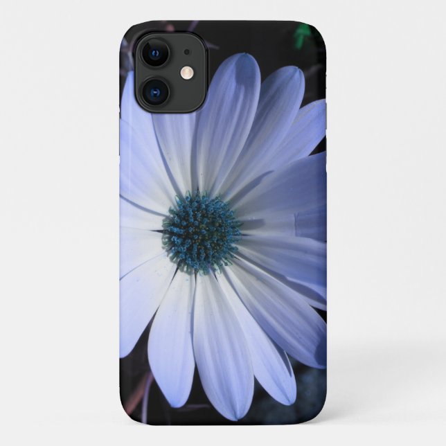 Coques Case-Mate iPhone Boîtier Blue Daisy Flower iPhone 3 (Dos)