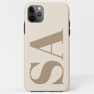 iPhone Case Boîtier Case-Mate blanc antique tendance avec mono