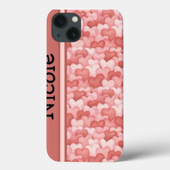 Coques Case-Mate iPhone Boîtier d'air d'iPad de coeur personnalisé (Verso)