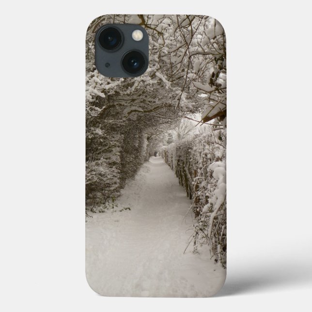 Coques Case-Mate iPhone Boîtier d'air iPad Snowy Path (Verso)