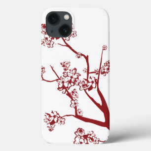 Coques Pour iPhone Boîtier d'air Red Cherry Blossom