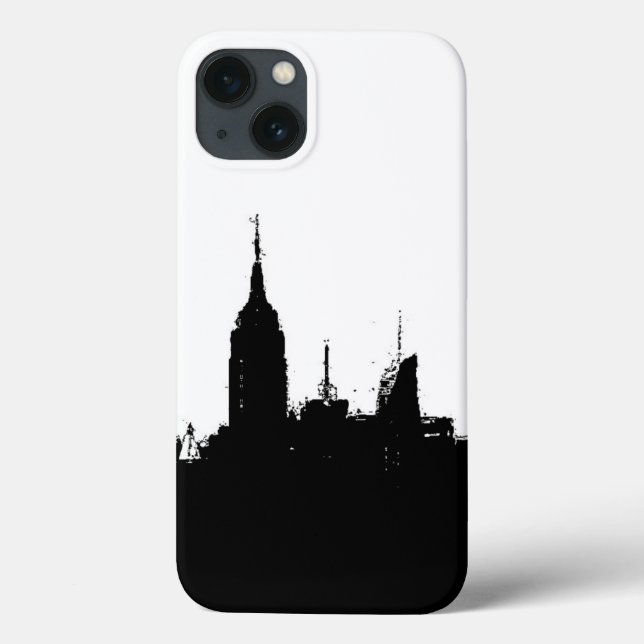 Coques Case-Mate iPhone Boîtier d'air Silhouette iPad Skyline de New York (Verso)