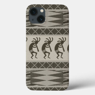 Etui iPhone 13 Boîtier d'air Tribal Southwest Design Kokopelli iP