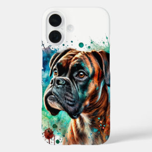 Coque Pour iPhone 16 Boîtier de broche Aquarelle
