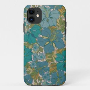 Coque Case-Mate Pour iPhone Boîtier de téléphone à fleurs bleu