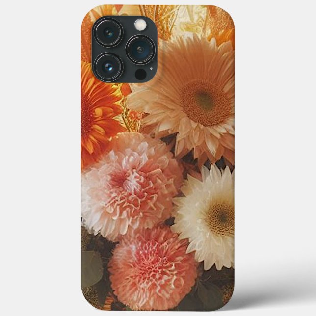 Coques Case-Mate iPhone Boîtier de téléphone à fleurs d'automne (Verso)