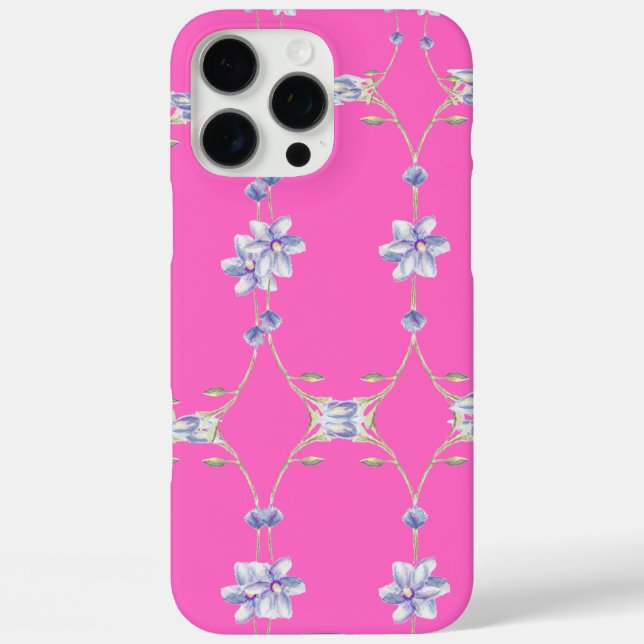 Coques Case-Mate iPhone Boîtier de téléphone à fleurs rose (Verso)