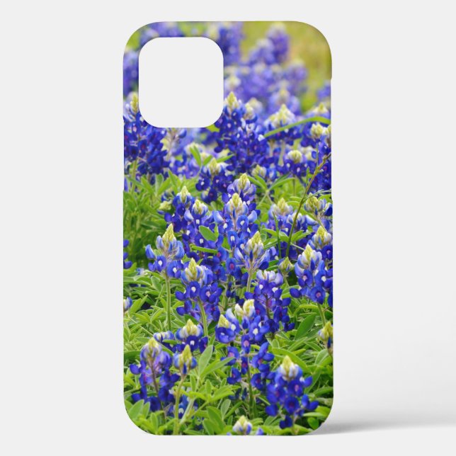 Coques Case-Mate iPhone Boîtier de téléphone à fleurs Texas Bluebonnets (Verso)