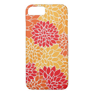 Coque iPhone 8/7 Boîtier de téléphone à motif floral