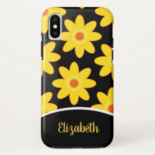 Case-Mate iPhone Case Boîtier de téléphone cellulaire Fleur Jaune