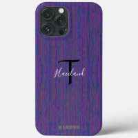 Boîtier de téléphone cellulaire monogramme HAMbyWG